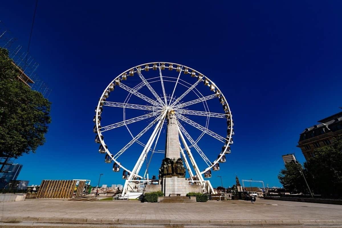 Brussels: City Highlights Audio Tour + The View Ferris Wheel Skip The Line Entry The View Ferris Wheel