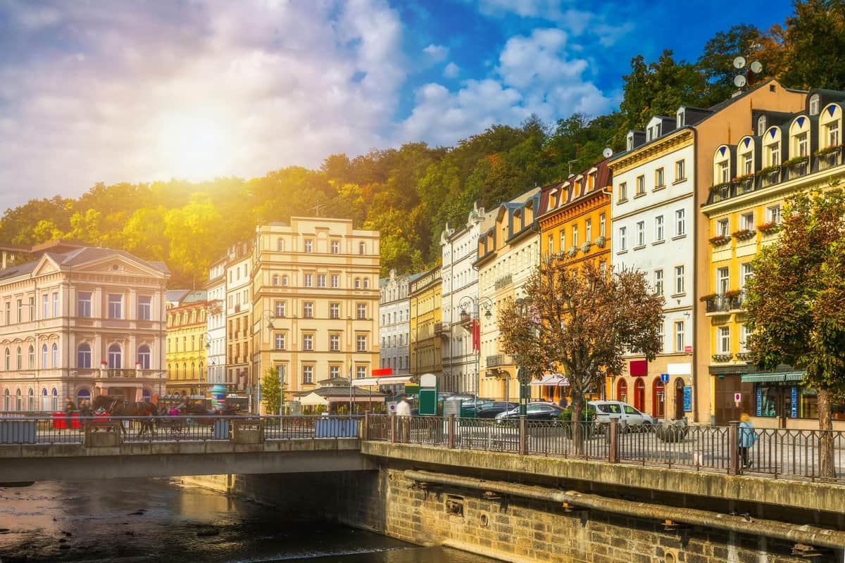 Karlovy Vary: Day trip from Prague with Watchtower Diana Visit Karlovy Vary