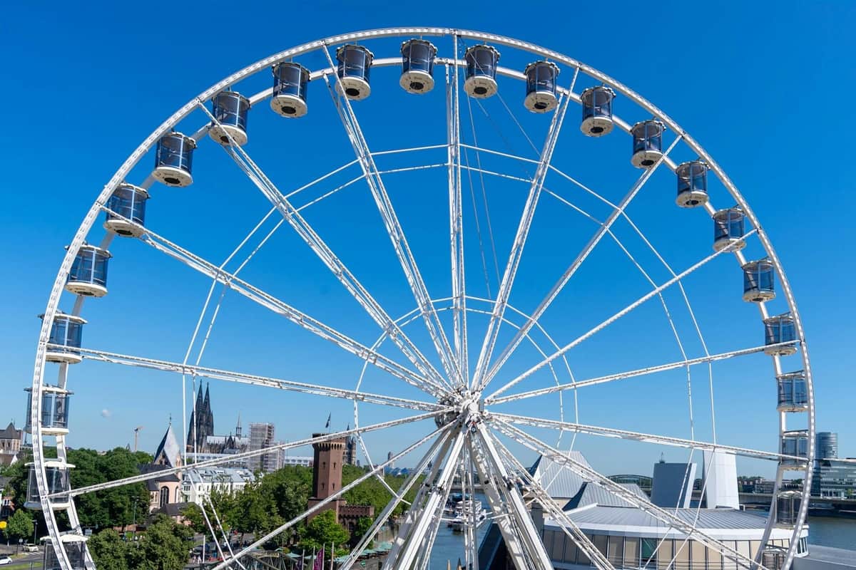The Cologne Ferris Wheel: Entry Ticket Ferris wheel