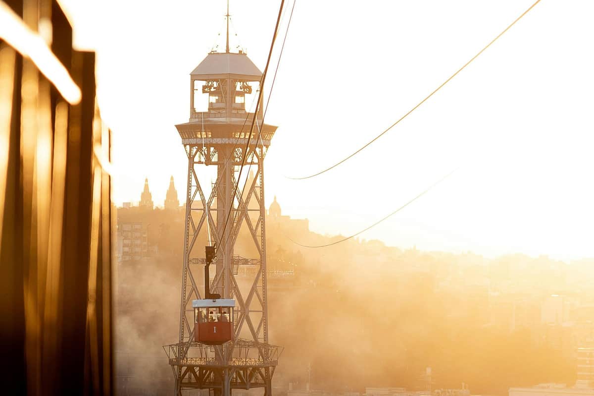 Barcelona: Guided E-bike Tour + Cable Car Ride + Sailing Experience Photo of product