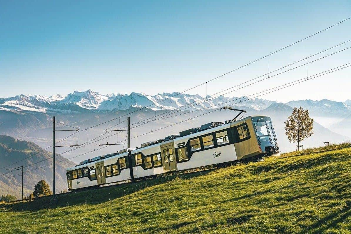 Rigi - Queen of the Mountains from Lucerne cogwheel