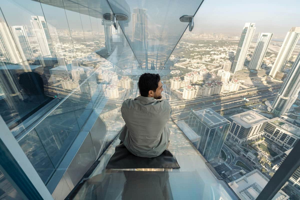 Sky Views Observatory: Entry Ticket + Glass Slide Sky Views - Glass Slide