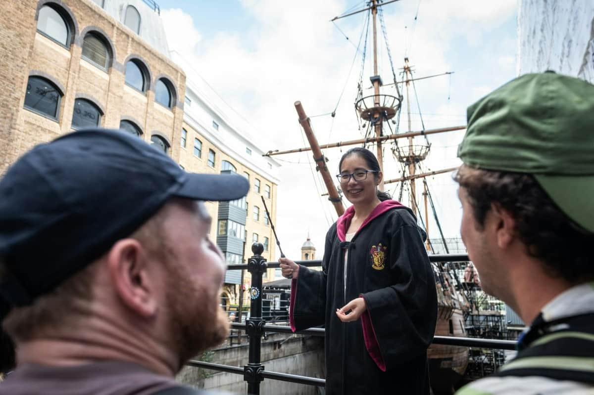 London: Harry Potter Film Sites Tour + London Eye Entry Famous old ship