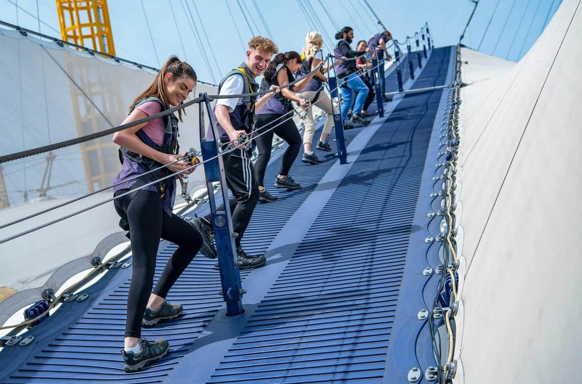 Up at The O2: Daytime Climb Climb up