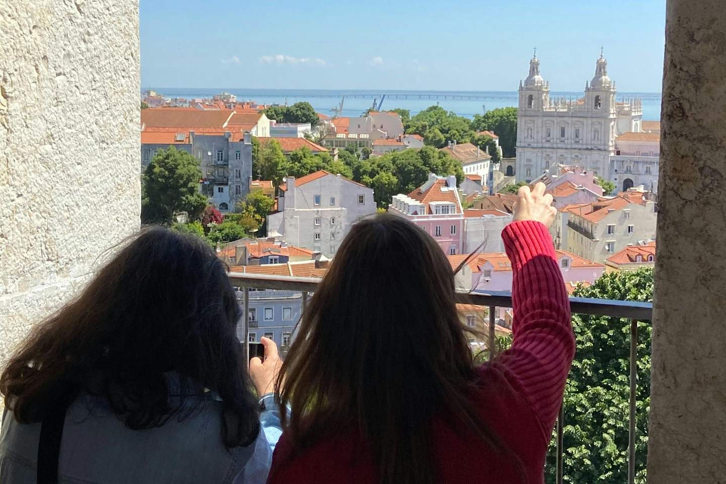 The tallest Tower in old Lisbon, the most historic sight in the city.