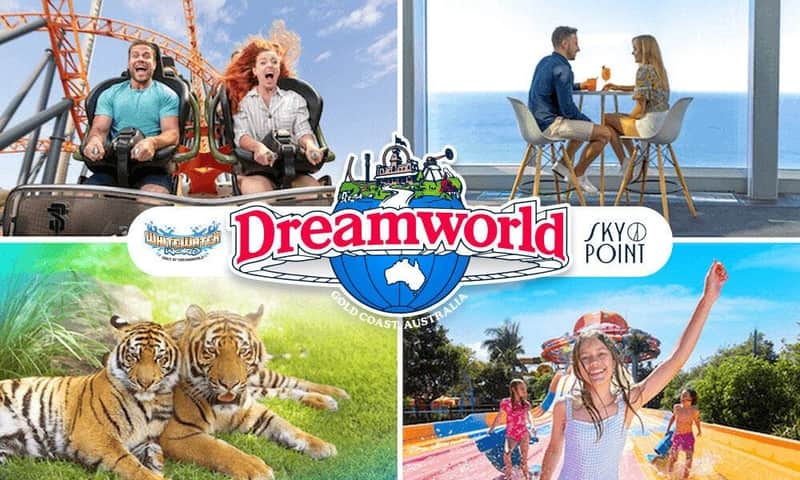 Dreamworld, SkyPoint & WhiteWater World: 2-Day Pass