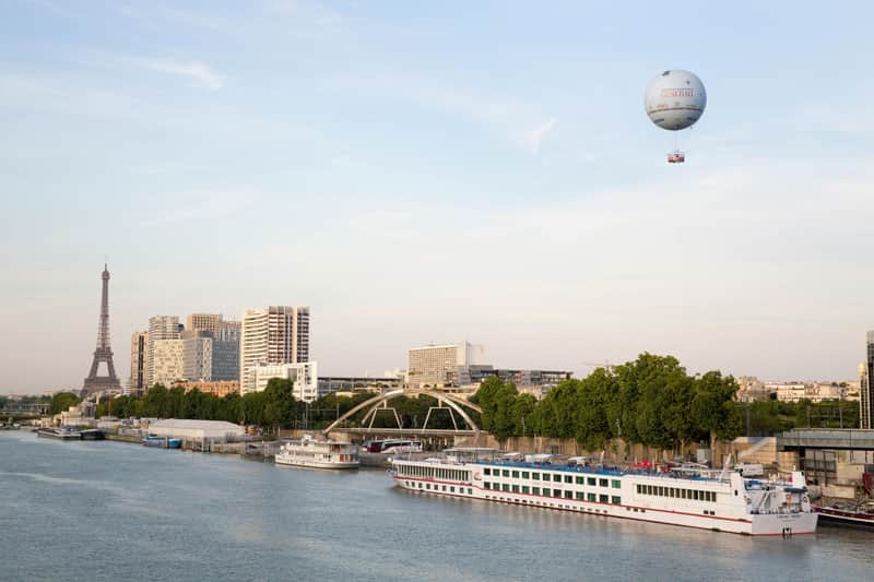 Ballon de Paris GENERALI & Bateaux Mouches Seine River Cruise