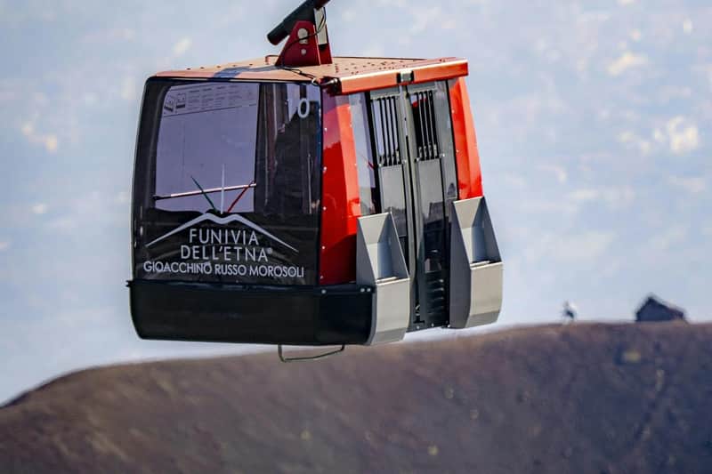 Mount Etna: Roundtrip Cable Car Ticket