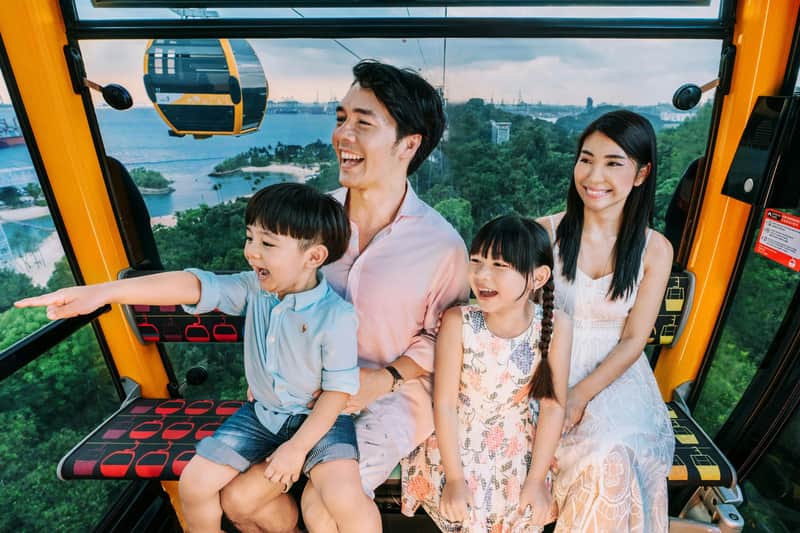 Singapore: Cable Car SkyPass (Roundtrip)