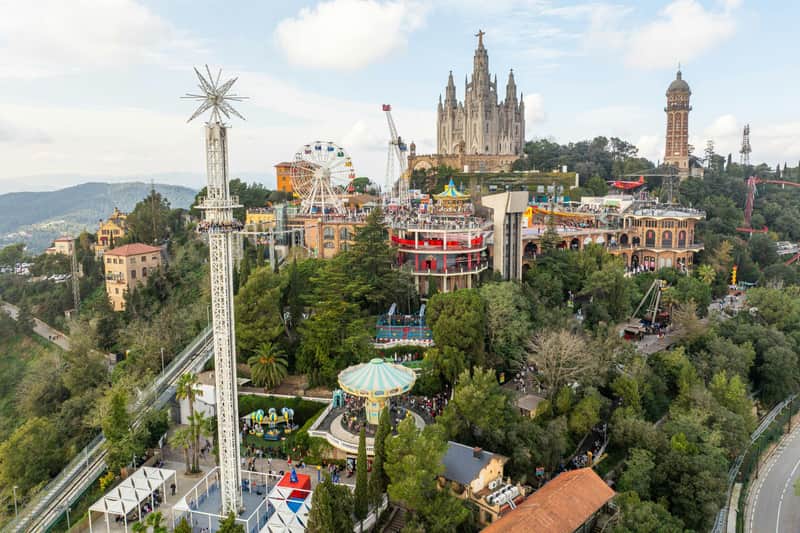 Tibidabo Amusement Park: Entry Ticket Tibidabo Amusement Park: Entry Ticket