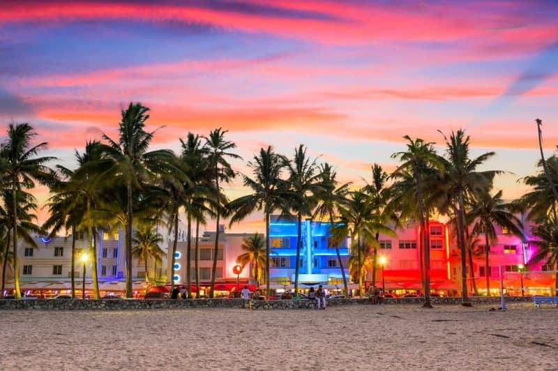 Miami: Scenic Night Driving Tour + Skyviews Observation Wheel
